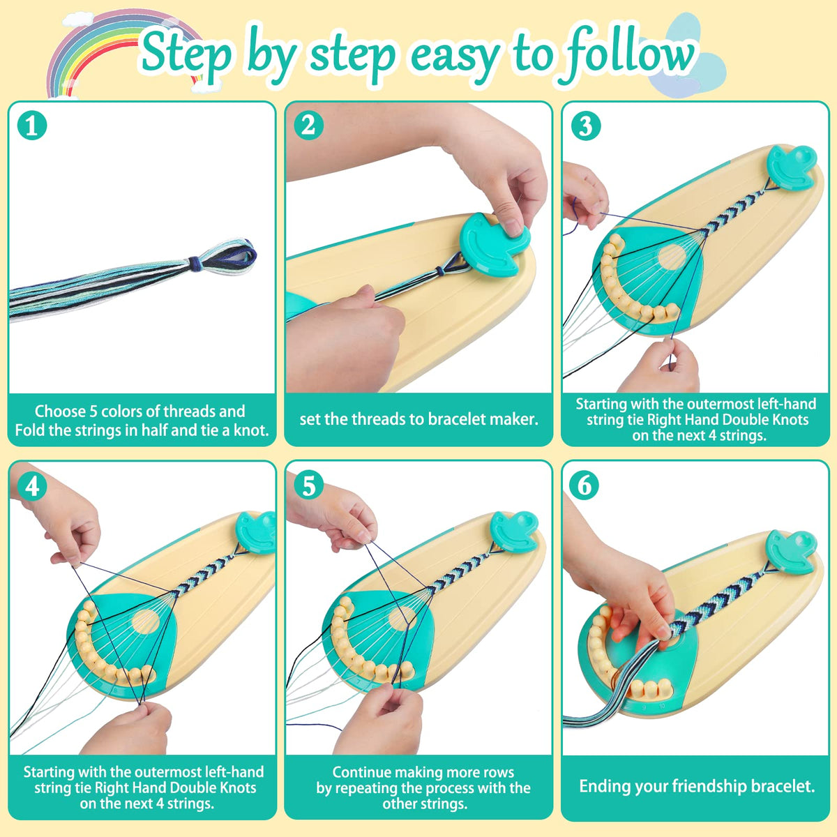 Martiount Bracelet Making Kit for Girls 6-12 - Friendship Bracelet Kit 🍁 All In One Marketplace Canada