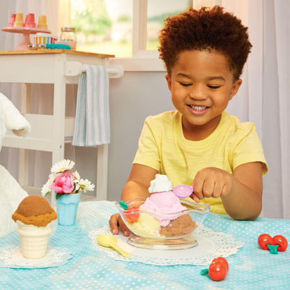Little Tikes Creative Chefs Ice Cream Kit with Special Make-It! Mix Play Sand, 20 Accessories, Realistic Pretend Play Set, for Boys and Girls, Ages 3+ 🍁 All In One Marketplace Canada