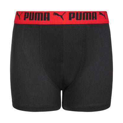 Puma Boys' 5 Pack Performance Boxer Briefs, Black/Bright, Medium PUMA