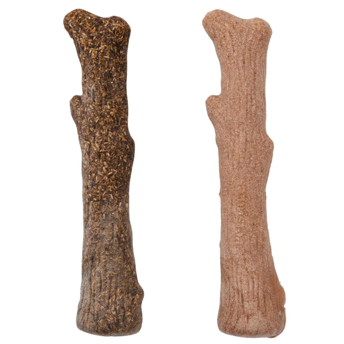 Outward Hound Dogwood Wood Durable Dog Chew Toys, Real Wood & Calming Hemp, 2-Pack, Medium Pupstages