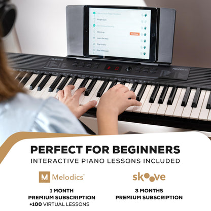 Alesis Melody 61 MK4 61-Key Piano Keyboard Bundle