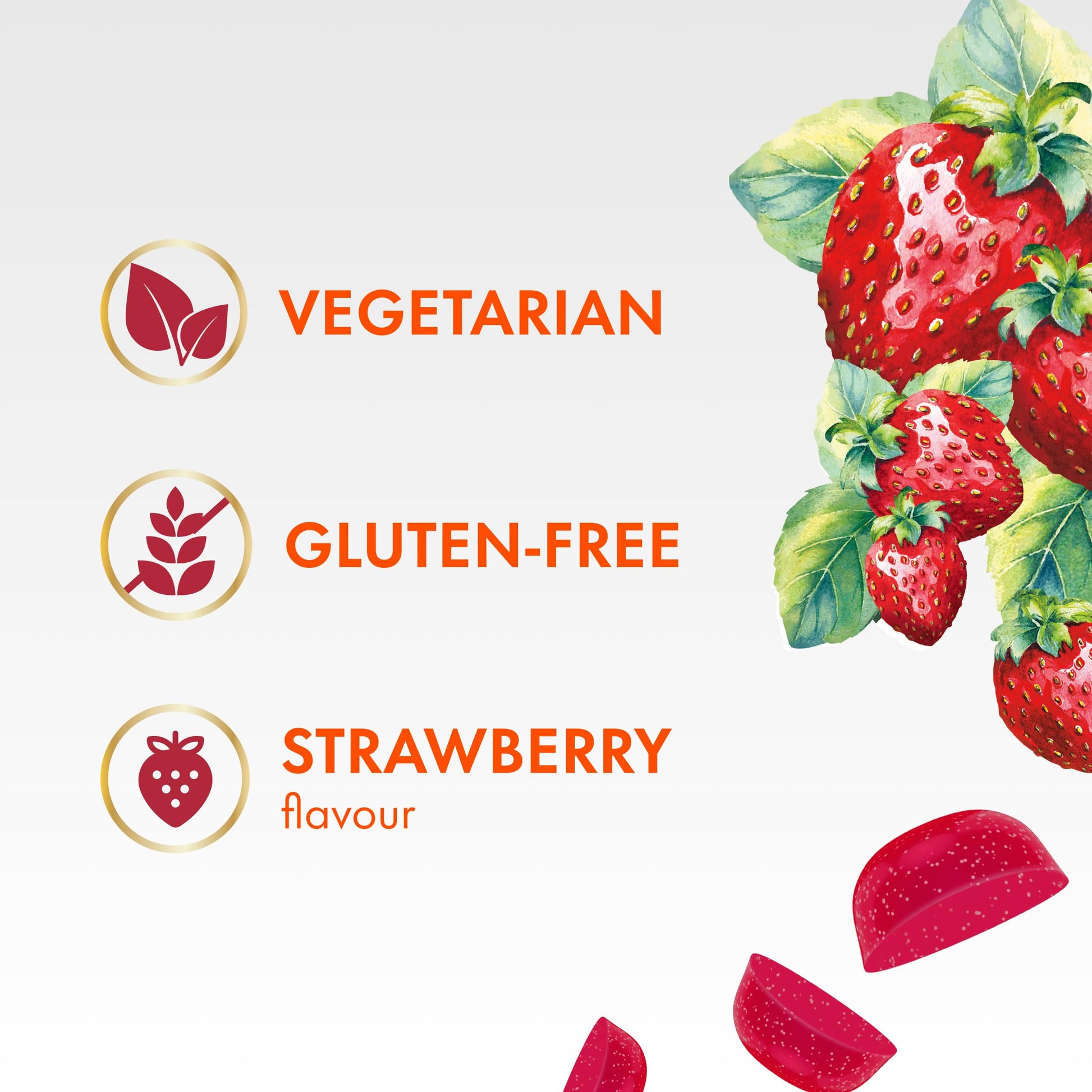 Align Probiotic Gummies for Women & Men, Helps Support Gastrointestinal Health, Made With Naturally Sourced Fruit Flavors, Strawberry Flavour, 60 Gummies - Available at All In One Marketplace Canada