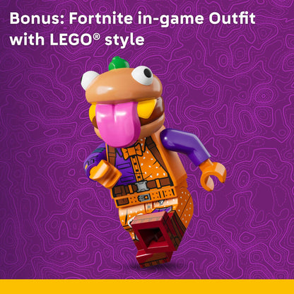 LEGO Fortnite Durrr Burger Restaurant Kids Toy - Video Game Building Set for Boys & Girls, Ages 10+ - Fortnite Minifigures Beach Boss, Grimy, and More - Gift Idea for Birthdays & Gaming Fans - 77076
