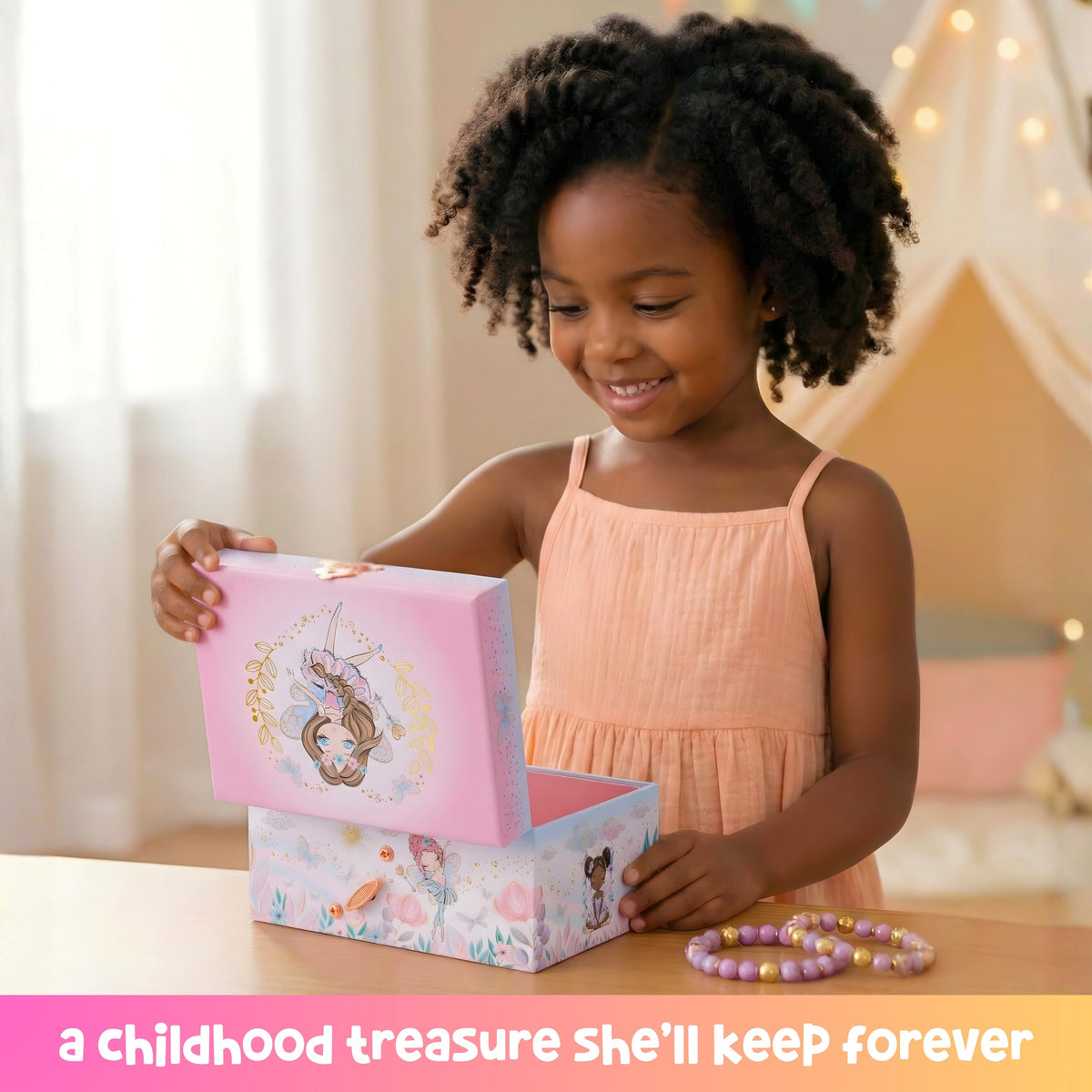 Giggle & Honey® Musical Fairy Jewelry Box for Girls 🍁 All In One Marketplace Canada