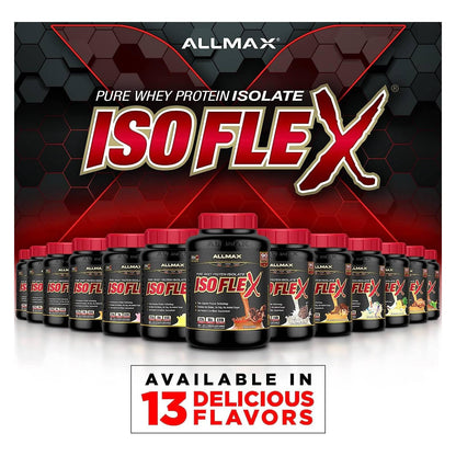 ALLMAX ISOFLEX 100% Whey Protein Isolate - Vanilla - 5 lb
