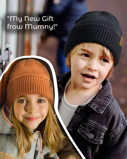 FURTALK Toddler Baby Boys Girls Beanies Kids Winter Hats Children Knit Caps 🍁 All In One Marketplace Canada