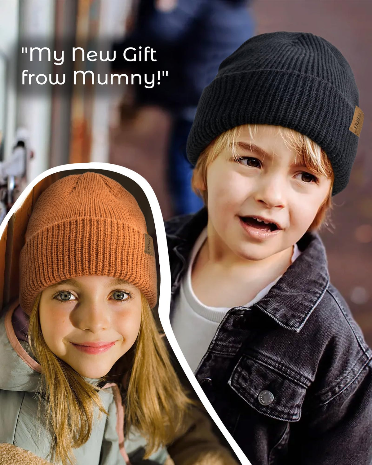 FURTALK Toddler Baby Boys Girls Beanies Kids Winter Hats Children Knit Caps 🍁 All In One Marketplace Canada