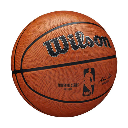 WILSON NBA Authentic Outdoor Basketball - Size 7-29.5", Brown WILSON