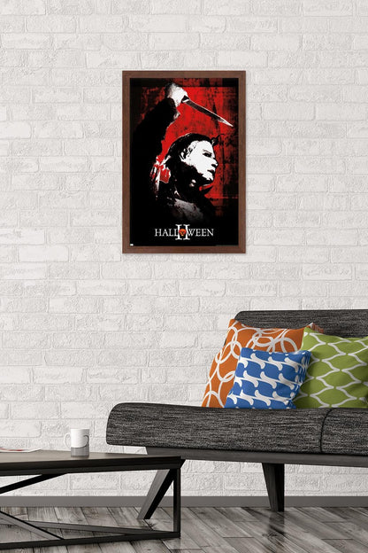 Halloween II - Affiche Murale Rouge