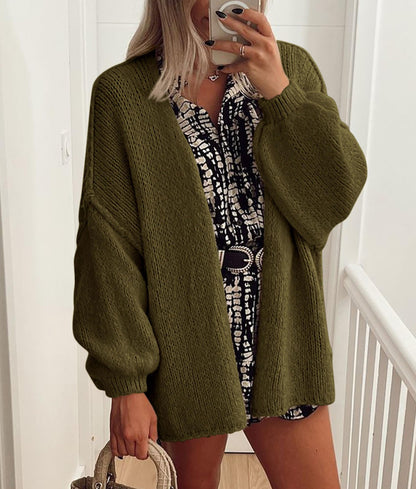 PRETTYGARDEN Womens Open Front Oversized Cardigan Sweaters Army Green 🍁 All In One Marketplace Canada