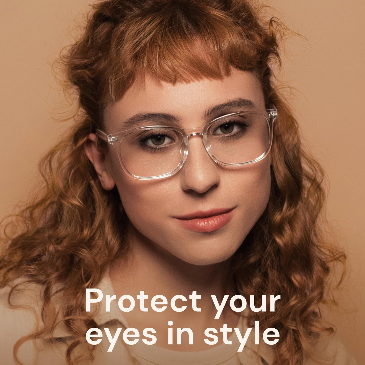 Gaoye Blue Light Blocking Glasses, Fashion Square Fake Nerd Eyewear Anti UV Ray Computer Gaming Eyeglasses Women/Men - Available at All In One Marketplace Canada