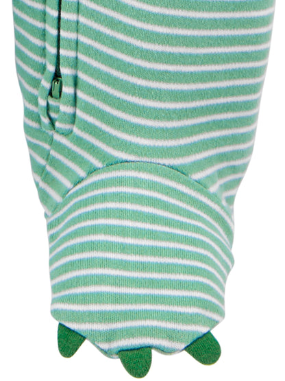 Simple Joys by Carter's Boys' 2-Pack Cotton Footed Sleep and Play, Dinosaur Print, 3-6 Months Simple Joys by Carter's
