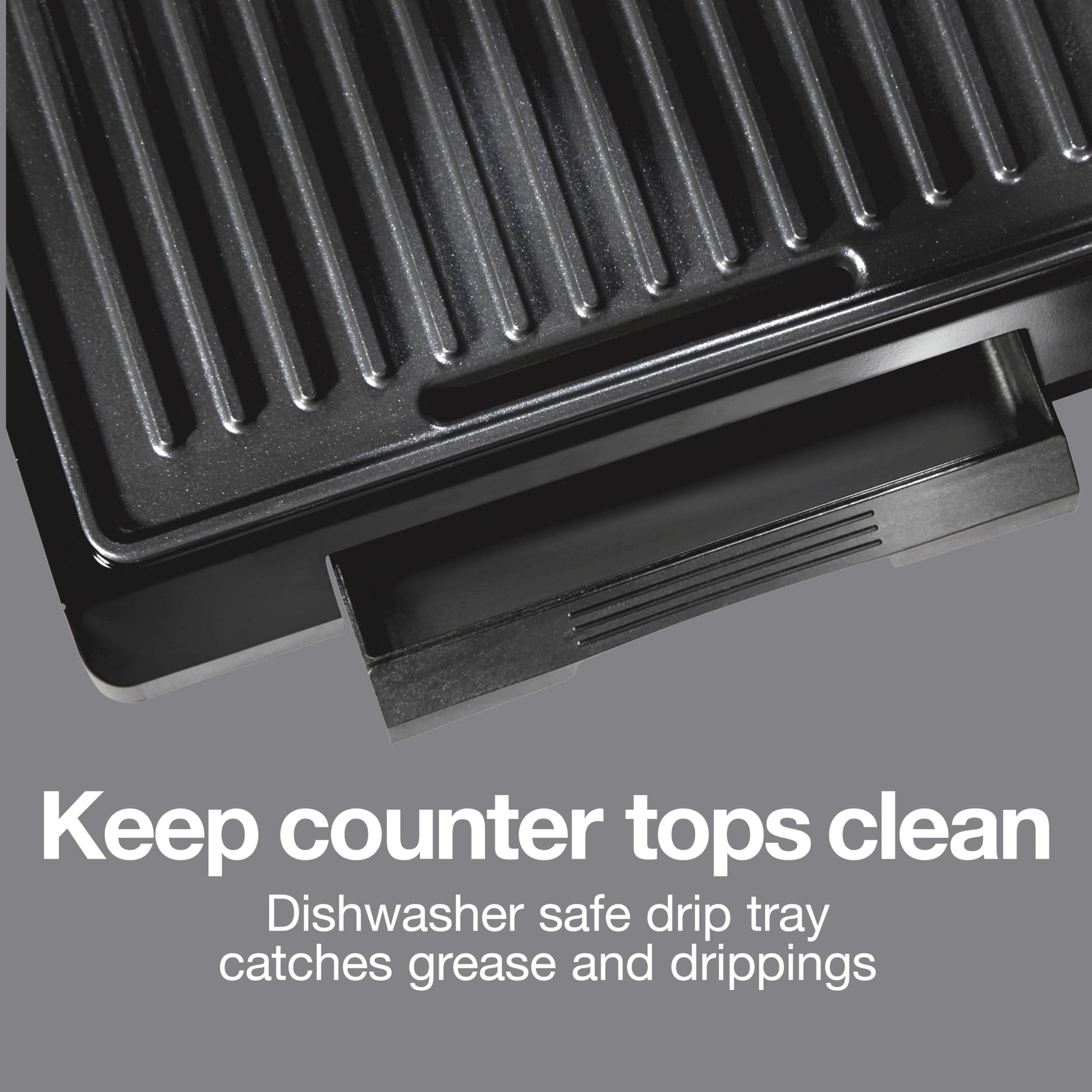 Proctor Silex 4 Serving Panini Press, Sandwich Maker and Compact Indoor Grill, Upright Storage, Easy Clean Nonstick Grids, Black (25440PS) - Available at All In One Marketplace Canada