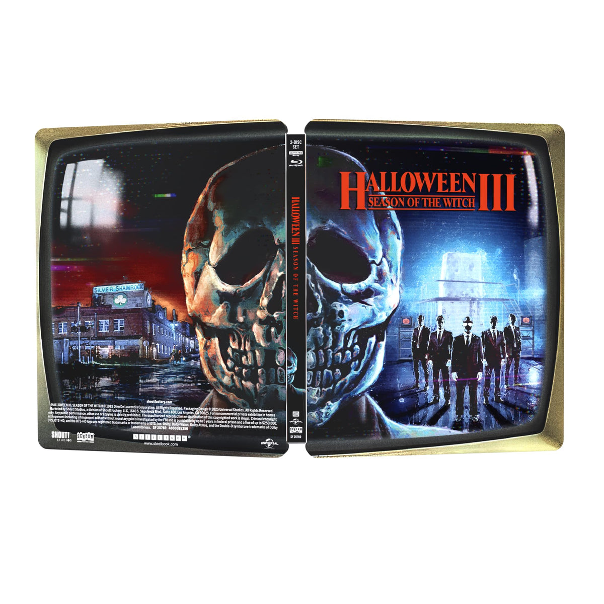 Halloween III : Le Sang du sorcier (1982) - Édition limitée Steelbook 4K Ultra HD + Blu-ray