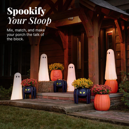 Step2 Boo Buddy Halloween Ghost Statue, White, 40 in, 2 Pack