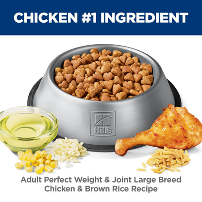 Hill's Science Diet Adult Perfect Weight & Joint Support Large Breed Dry Dog Food, Chicken Recipe 11.34 kg Bag 🍁 All In One Marketplace Canada