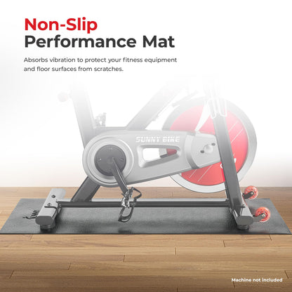 Sunny Health & Fitness Exercise Equipment Mat - Small Sunny Health & Fitness