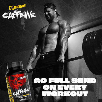 Mutant Caffeine - Maximum strength - 200mg caffeine equivalent - 240 tablets - Available at All In One Marketplace Canada