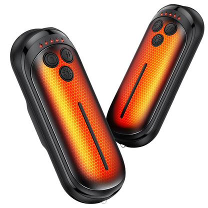 DeeKom Rechargeable Hand Warmers 2 Pack, 6000mAh Electric Hand Warmer Rechargeable, 2 in 2 Portable Hand Warmers with AI Smart Chips, Outdoor, Hunting, Camping for Family for Christmas 🍁 All In One Marketplace Canada