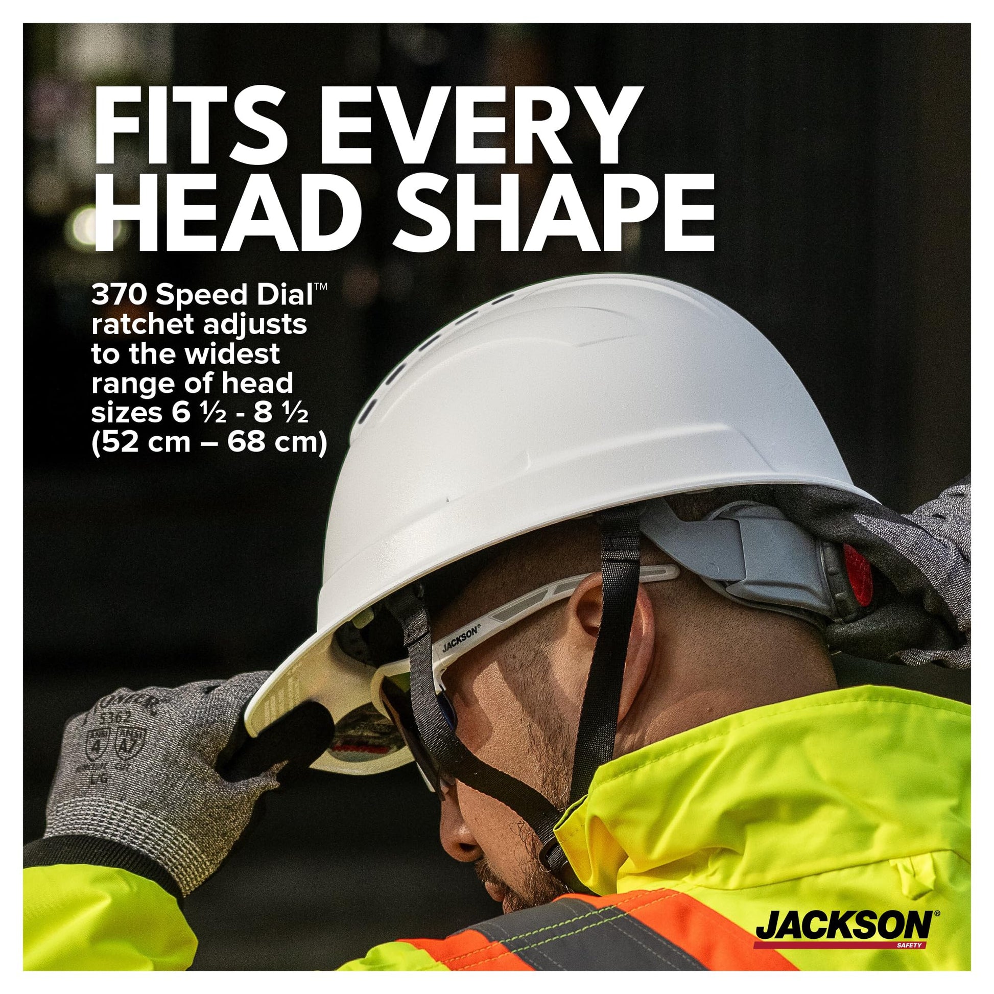 Jackson Safety Sentry2 Type 2 Cap-Style Vented Hard Hat, CSA Z94.1 Class C Jackson Safety