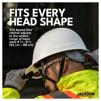 Jackson Safety Sentry2 Type 2 Cap-Style Vented Hard Hat, CSA Z94.1 Class C Jackson Safety