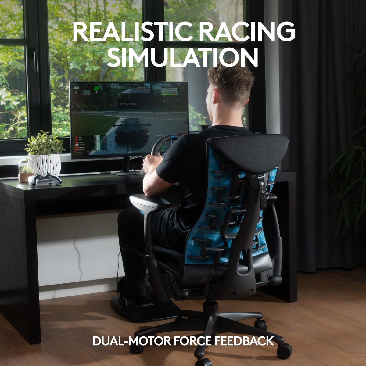 Logitech G29 Racing Wheel and Pedals for PS5/PS4/PC