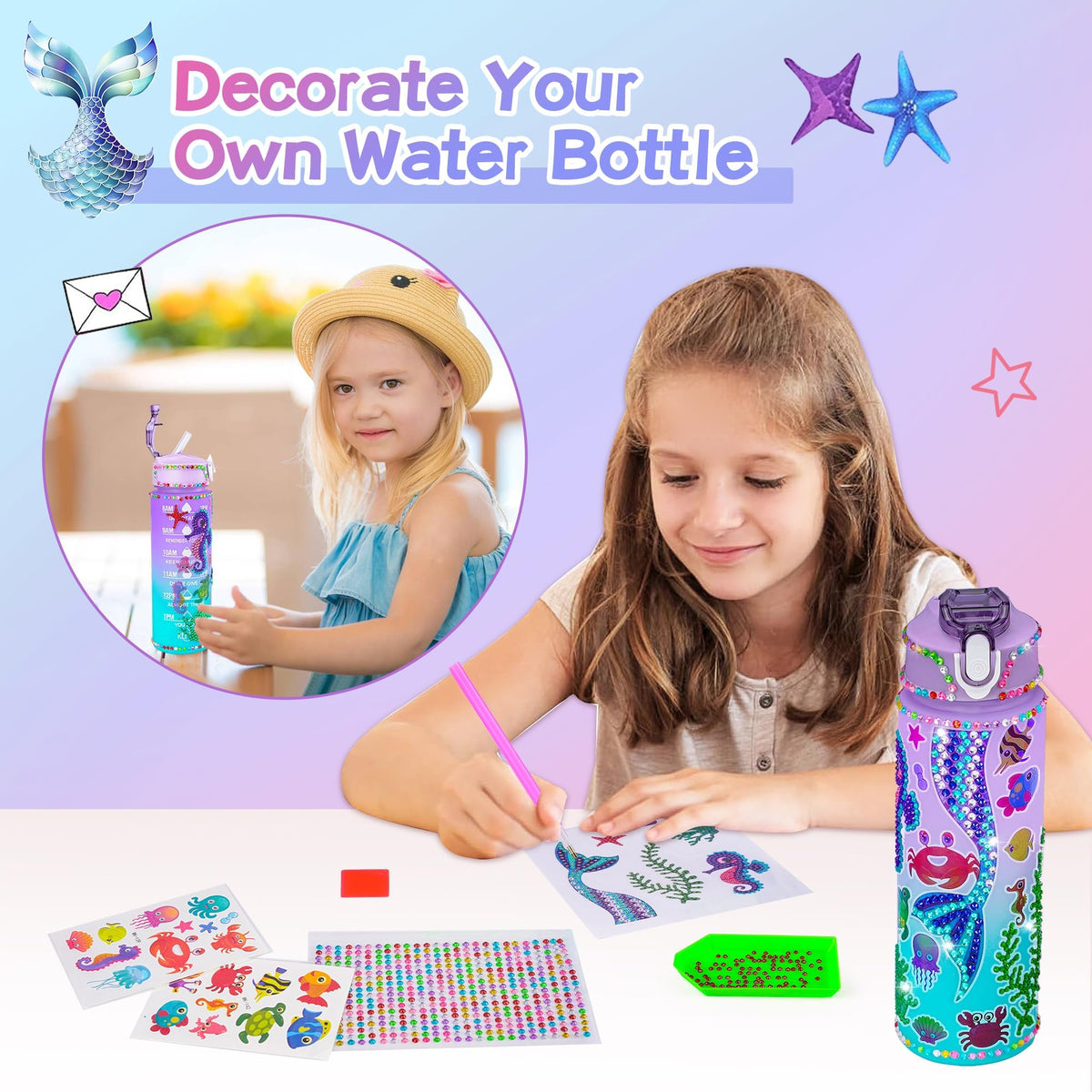 Cherry Tale Mermaid Gifts for Girls 4-6, Mermaid Toys for Girls Age 6-8 9+ 🍁 All In One Marketplace Canada