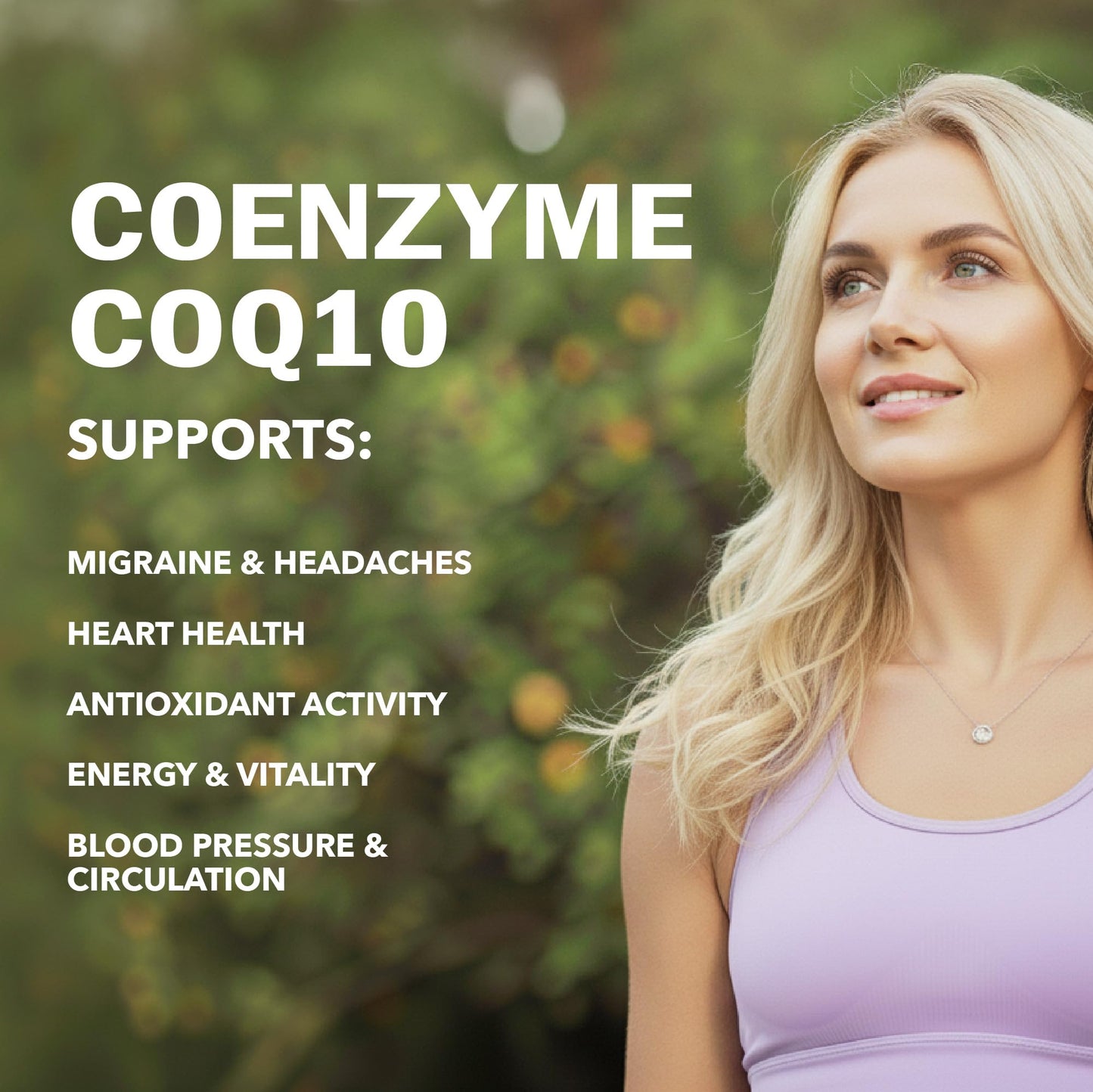 CoQ10 Supplement | Ultra Strength 400MG Per Daily Dose | Migraine, Headache & Heart Health Support | Coenzyme Q10 to Reduce Migraine Frequency & Support Cardiovascular Health | Made in Canada & Non-GMO | 30 Day Supply | 60 Ct - Available at All In One Marketplace Canada