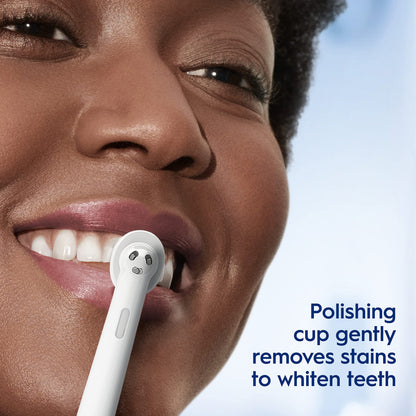 Oral-B Pro 400 3D White Vitality Electric Toothbrush with (2) Brush Heads, Rechargeable, Blue Oral-B