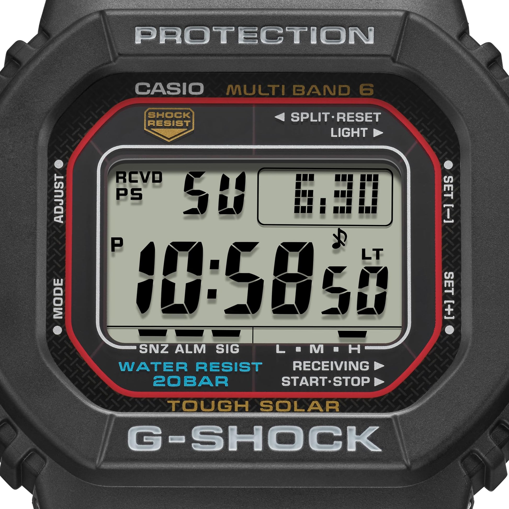 Casio G-Shock GWM5610-1 Men's Solar Black Resin Sport Watch - Available at All In One Marketplace Canada