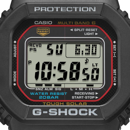 Casio G-Shock GWM5610-1 Men's Solar Black Resin Sport Watch - Available at All In One Marketplace Canada