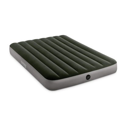 INTEX 64778E Dura-Beam Standard Prestige Air Mattress: Fiber-Tech – Full Size – 10in Bed Height – 600lb Weight Capacity – Pump Included 🍁 All In One Marketplace Canada