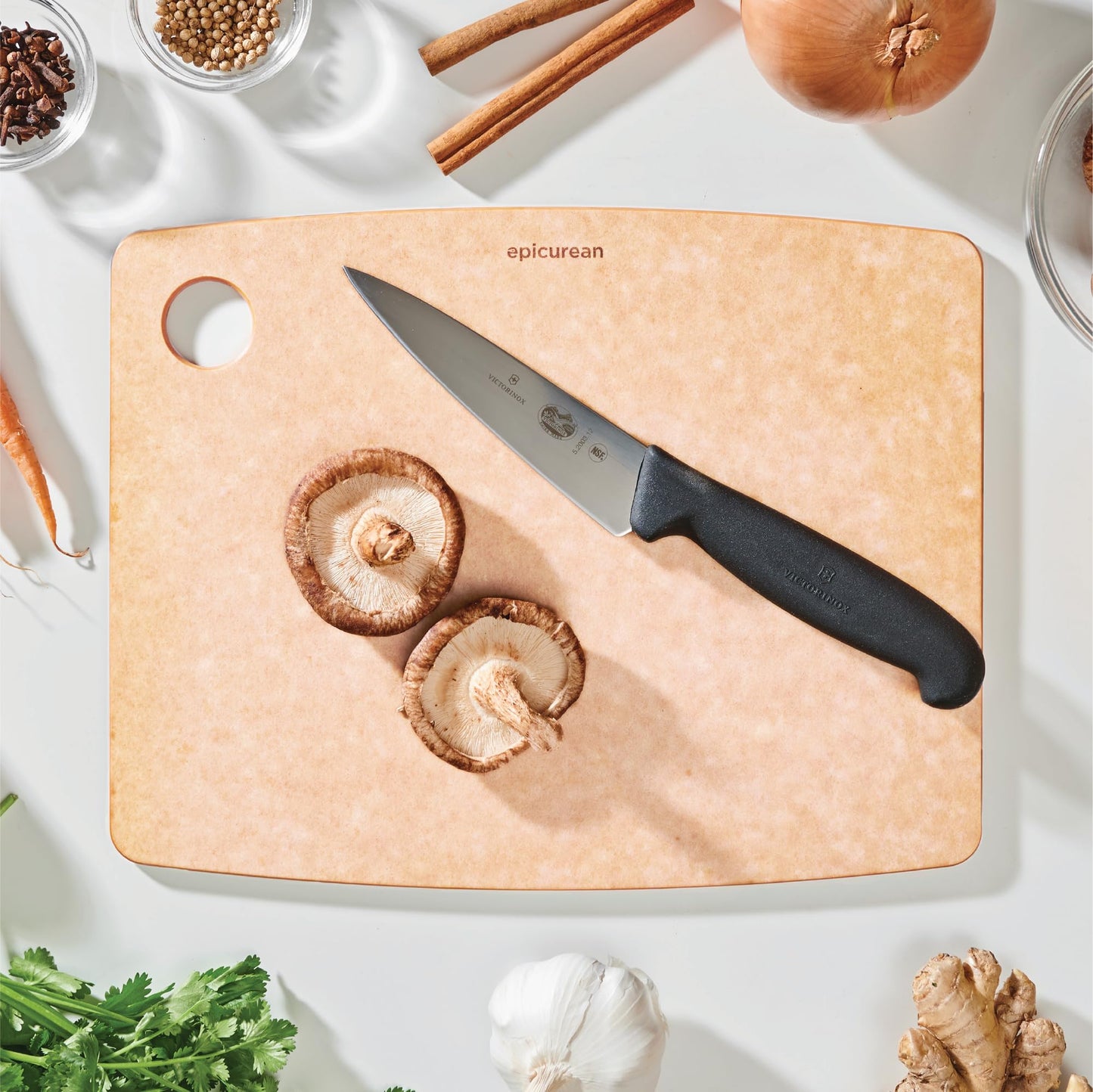 Epicurean Kitchen Series Cutting Board, 14.5 by 11.25-Inch, Natural 🍁 All In One Marketplace Canada