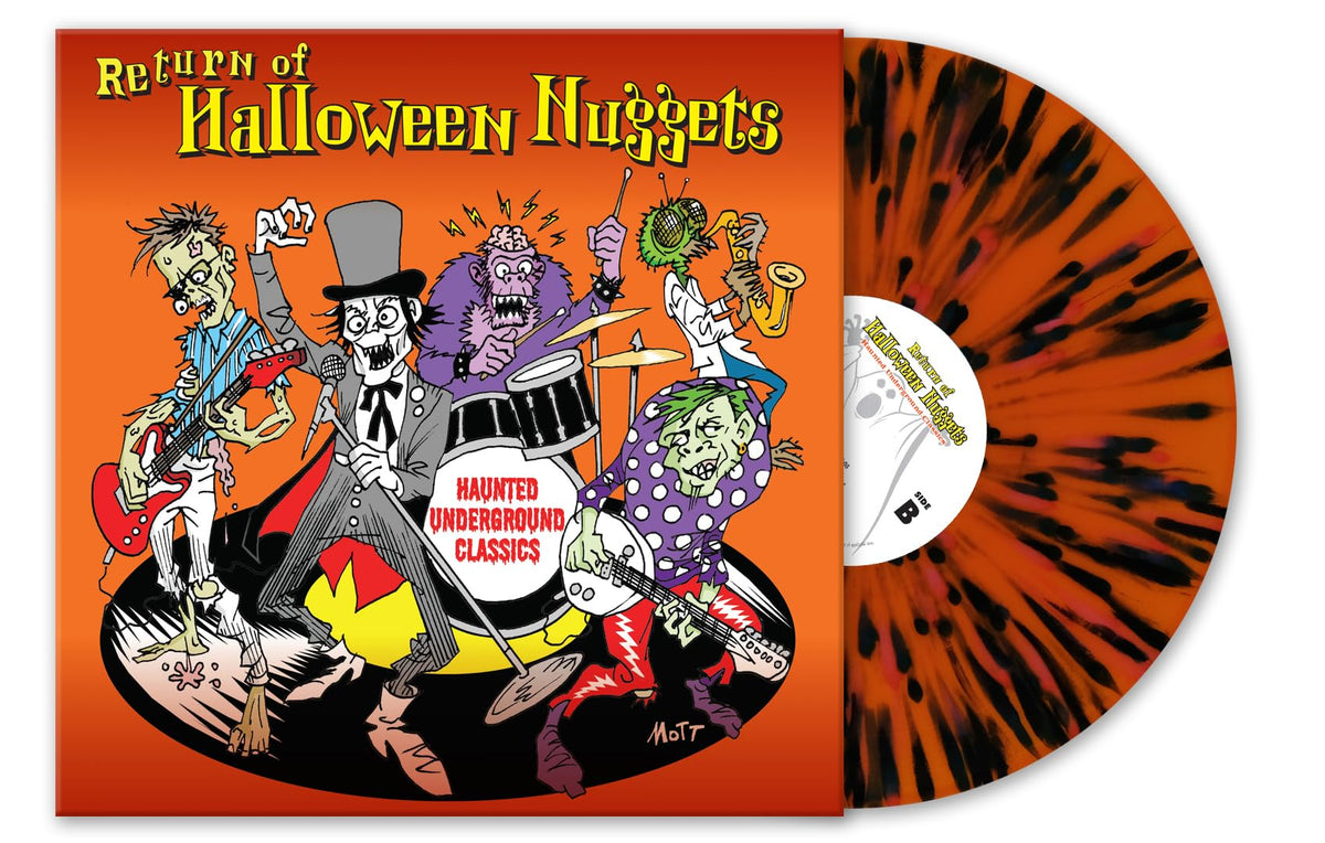 Le retour des Halloween Nuggets (Vinyle orange et noir éclaboussé)