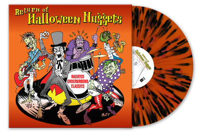 Le retour des Halloween Nuggets (Vinyle orange et noir éclaboussé)