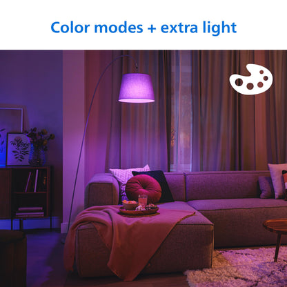 Philips Smart LED A23 E26 150W A-Line Light Bulb, Dimmable Full Color Changing & Tunable White (2200-6500K)