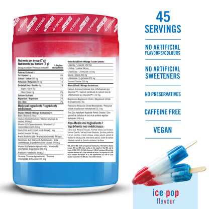 BioSteel Electrolyte Hydration Mix, Ice Pop, 45 Servings