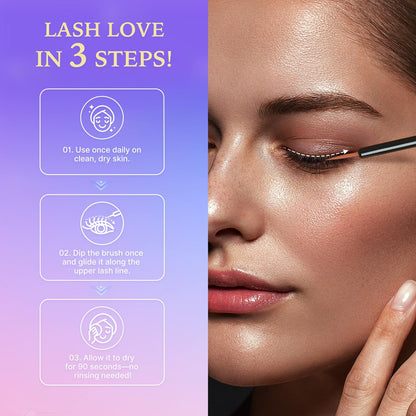 Premium Eyelash Serum and Eyebrow Enhancer by VieBeauti, Lash boost Serum for Fuller and Thicker Lashes & Brows (3ML) - Available at All In One Marketplace Canada