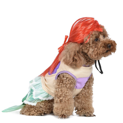 Costume d'Halloween Disney Princess Ariel pour animaux de compagnie Disney - Très très grande taille | Costumes d'Halloween Disney Princess pour chiens, costume d'Halloween pour chien sous licence officielle Disney, multicolore (FF22914)