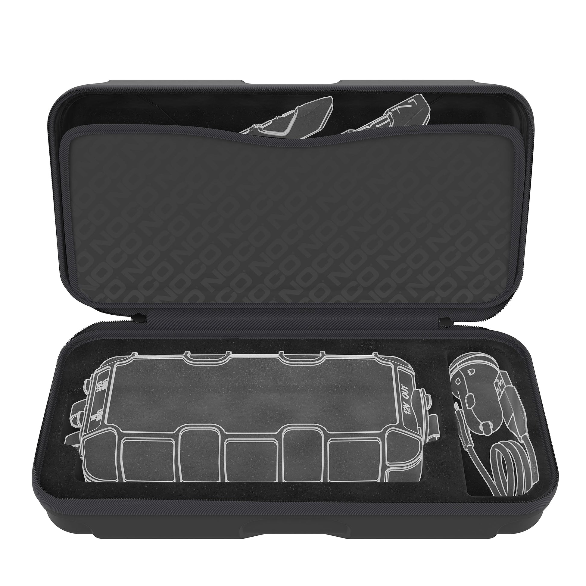 NOCO GBC013 Boost Sport and Plus EVA Protection Case for GB20 and GB40 UltraSafe Lithium Jump Starters NOCO