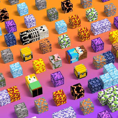 SSAWER Magnetic Blocks, 100PCS Toys Building Blocks Cubes Gifts for Girls 🍁 All In One Marketplace Canada
