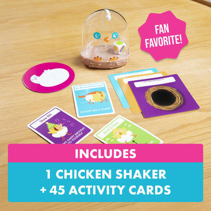 Hurry Up Chicken Butt by Exploding Kittens - 2-6 Players - Ages 4+ - 2 Minutes to Play - Hot Potato Style Card Game - Fun Card Game, Family Game Night, Creative Kids Game - Available at All In One Marketplace Canada
