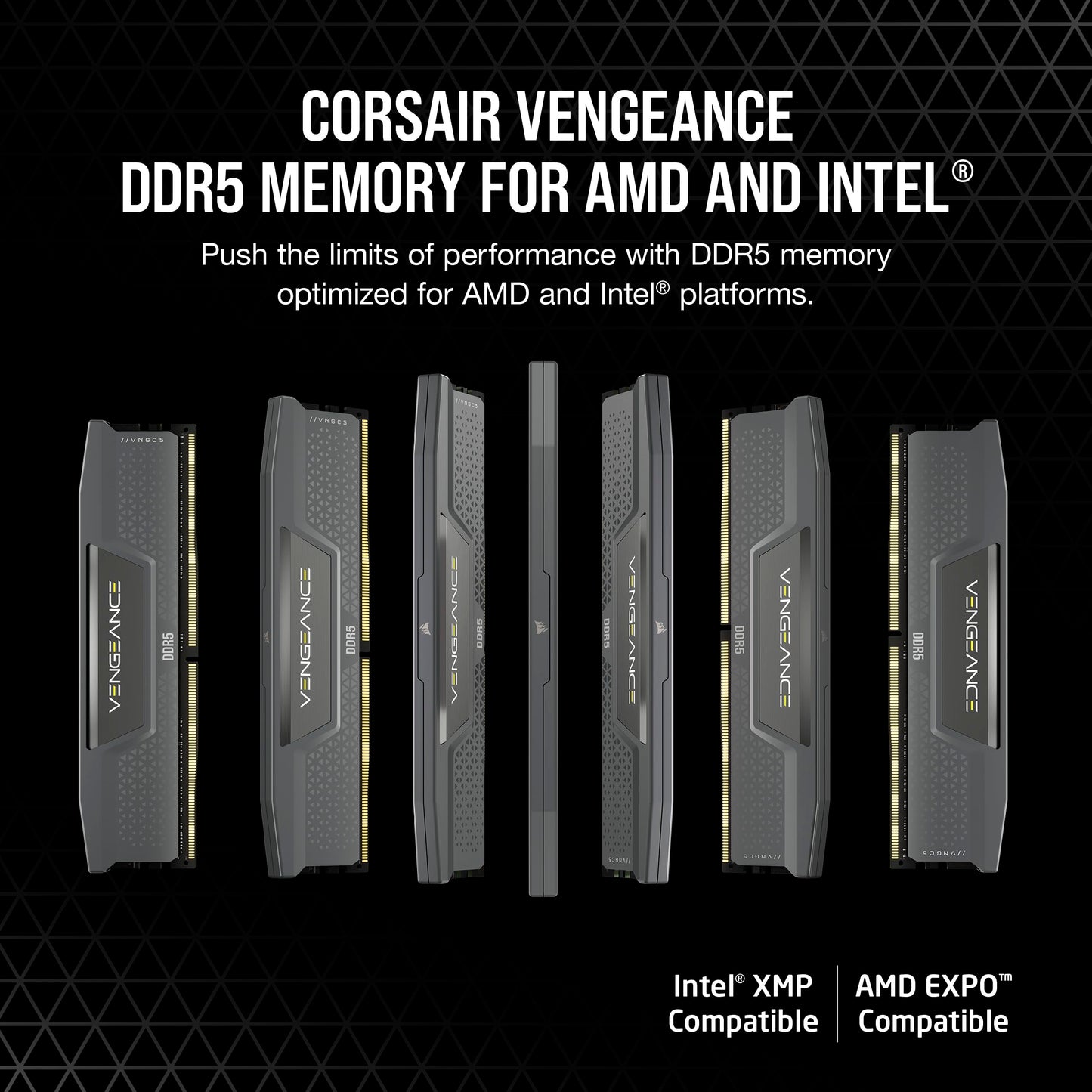 Corsair Vengeance DDR5 16GB (2 x 8GB) Up to 6000MHz AMD Intel RAM Corsair