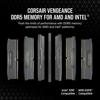 Corsair Vengeance DDR5 16GB (2 x 8GB) Up to 6000MHz AMD Intel RAM Corsair
