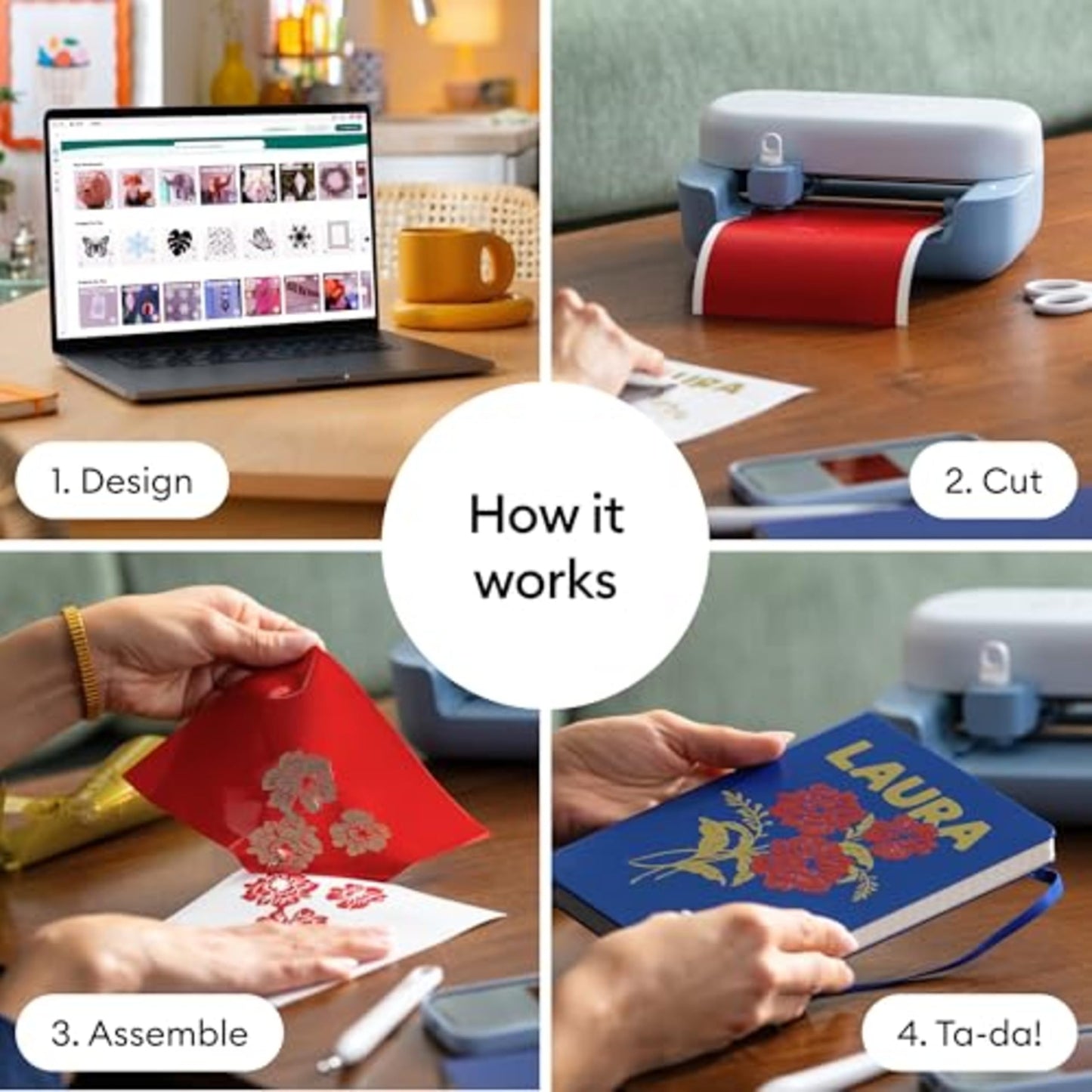 Cricut Joy 2 Essential Bundle + Digital Content, Blue Cricut