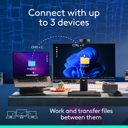 Logitech MX Master 3S Bluetooth Edition Wireless Mouse, No USB Receiver - Ultra-Fast Scrolling, Ergo, 8K DPI, Track on Glass, Quiet Clicks, Works with Apple Mac, Windows PC, Linux, Chrome - Graphite - Available at All In One Marketplace Canada