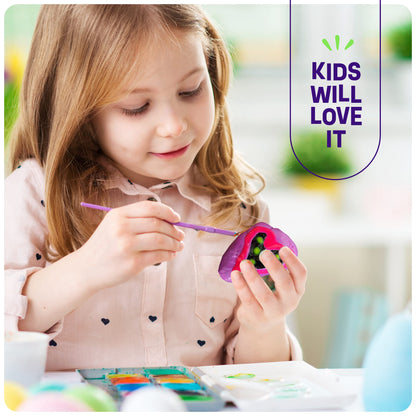 Kids Rock Painting Kit - Glow in The Dark - Arts & Crafts Christmas Gifts for Boys and Girls Ages 4-12 - Craft Activities Kits - Creative Art Toys for 4, 5, 6, 7, 8, 9, 10, 11 & 12 Year Old Kids (Glow In The Dark)