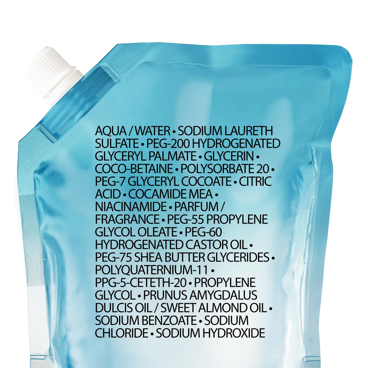La Roche-Posay Body Wash Refill, Lipikar Surgras Body Soap, Moisturizing Anti-Dryness Shower Cream for Dry Skin with Niacinamide, Paraben-Free, Suitable for Children & Adults, Refillable Format, 400ML