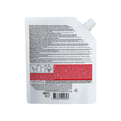Vichy Fortifying Shampoo Refill, Dercos Energy+ Hair Shampoo with Niacinamide & Vitamin E to Protect, Thicken, & Strengthen Hair. Reduce Frizz & Hair Breakage. Recommended by Dermatologists, 400mL - Available at All In One Marketplace Canada