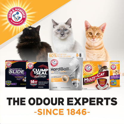ARM & HAMMER Hardball Clumping Litter, Platinum Formula, Lightweight, Easy No-Mess Scooping, 3.86 KG 🍁 All In One Marketplace Canada